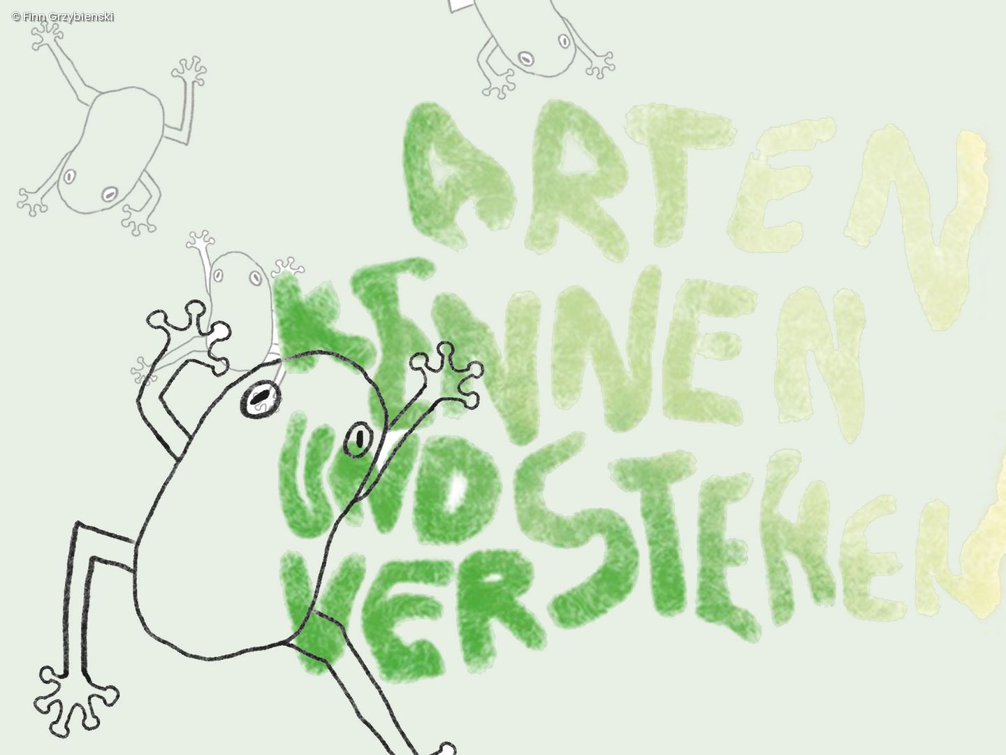 Illustration Frosch