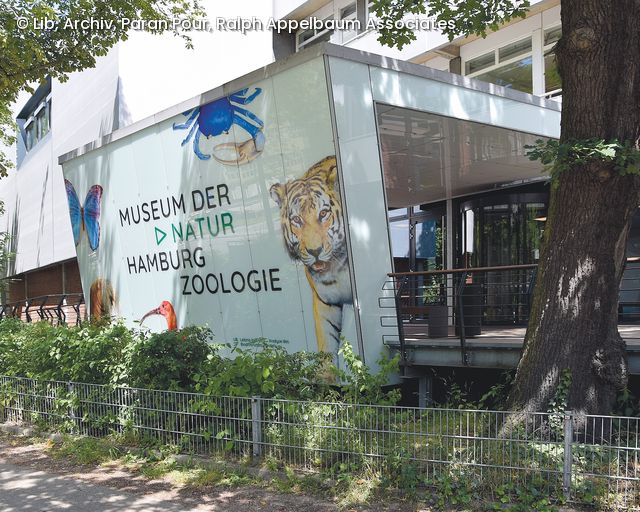 Museum der Natur Hamburg, Außenfassade